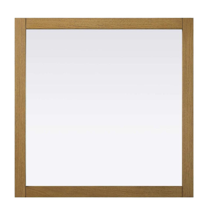 Vanity Mirror in Honey Teak by Elegant
