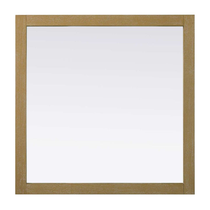 Vanity Mirror in Linen Oak by Elegant