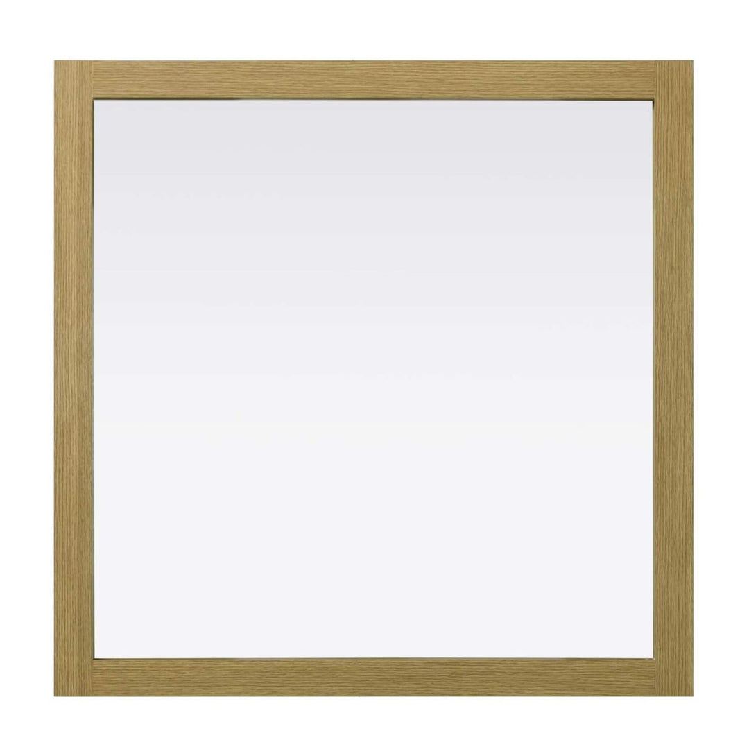 Vanity Mirror in Honey Brown by Elegant
