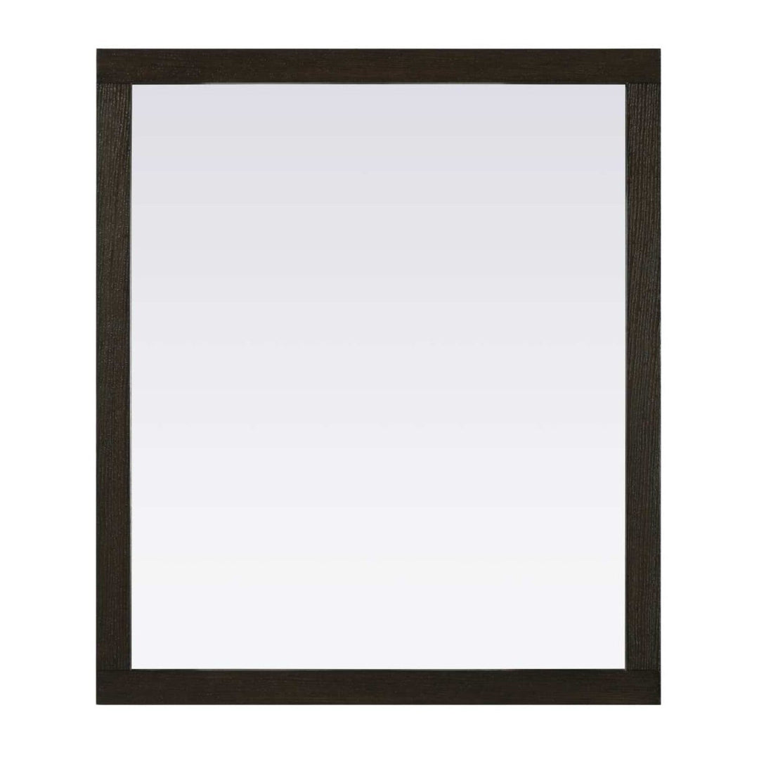 Vanity Mirror II in Chocolate Oak by Elegant