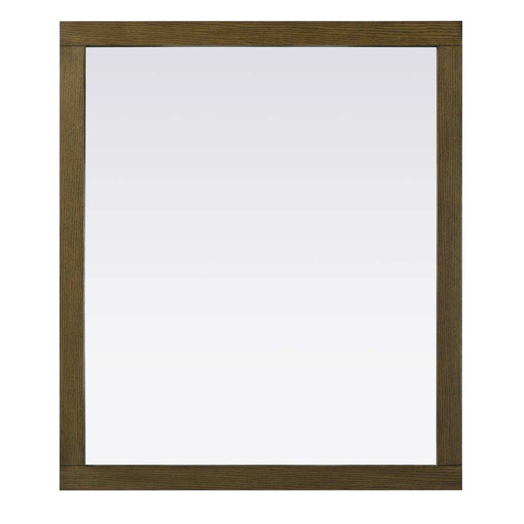Vanity Mirror II in Hazel Oak by Elegant