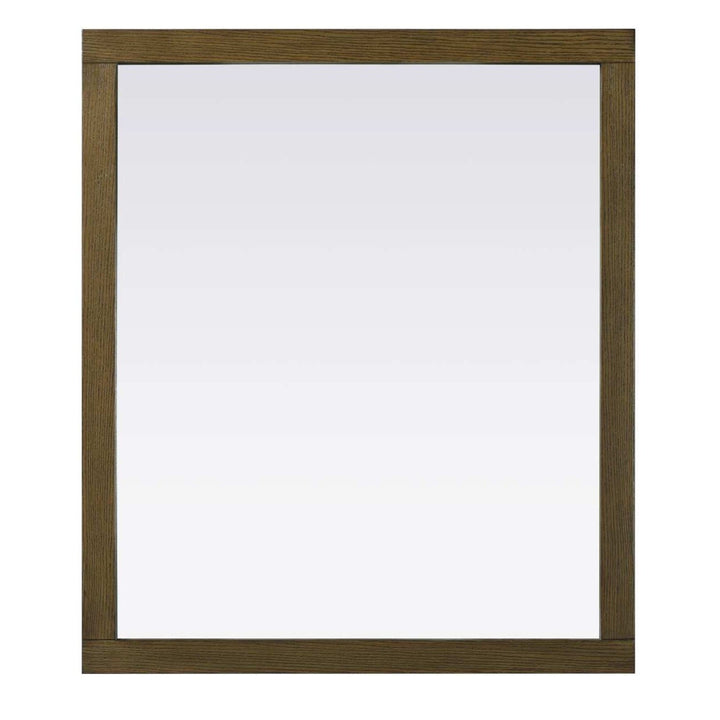 Vanity Mirror II in Hazel Oak by Elegant