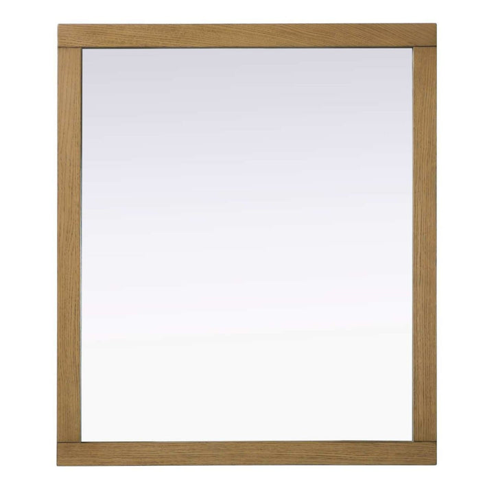 Vanity Mirror II in Honey Teak by Elegant