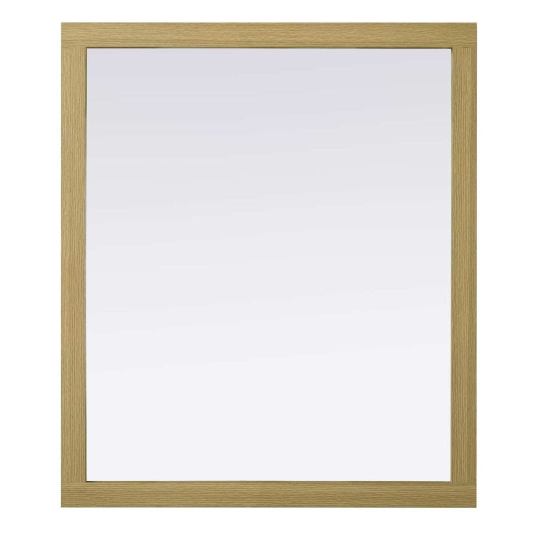 Vanity Mirror II in Honey Brown by Elegant