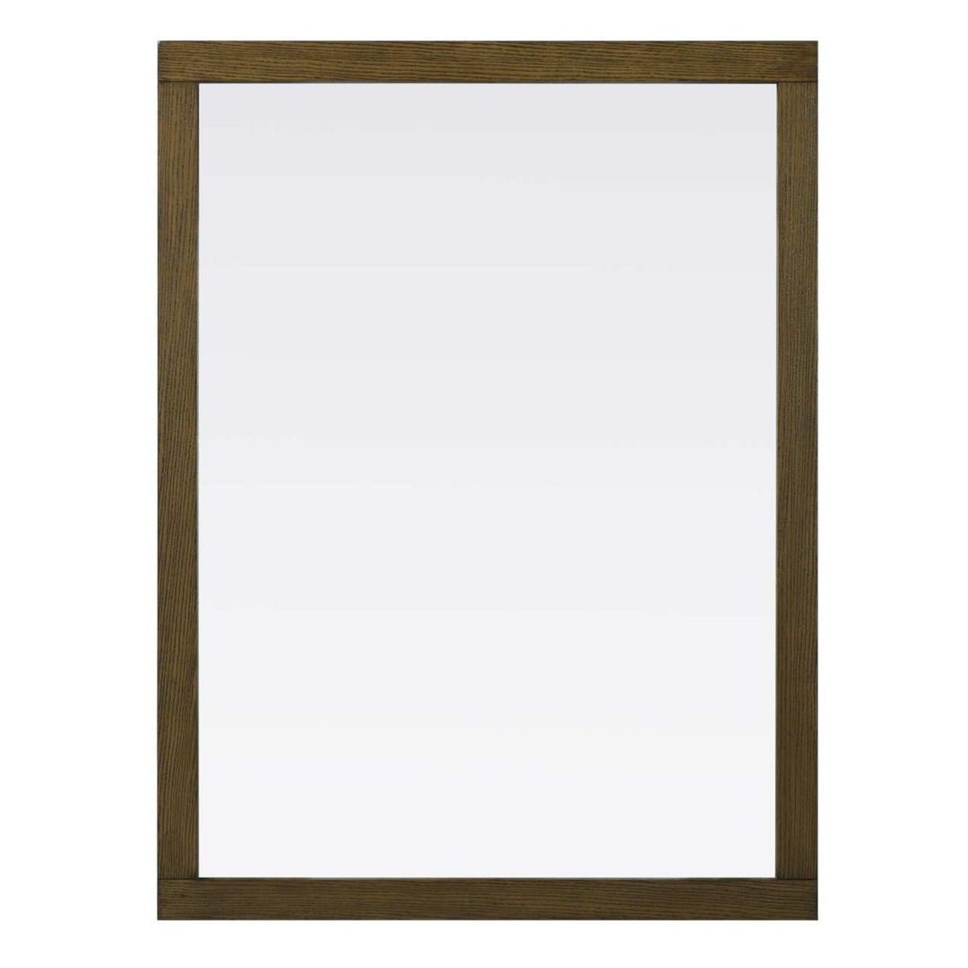 Vanity Mirror II in Hazel Oak by Elegant