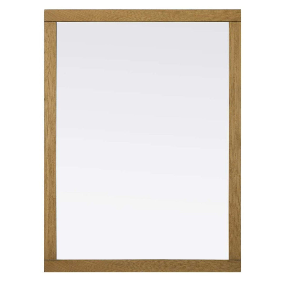 Vanity Mirror II in Honey Teak by Elegant