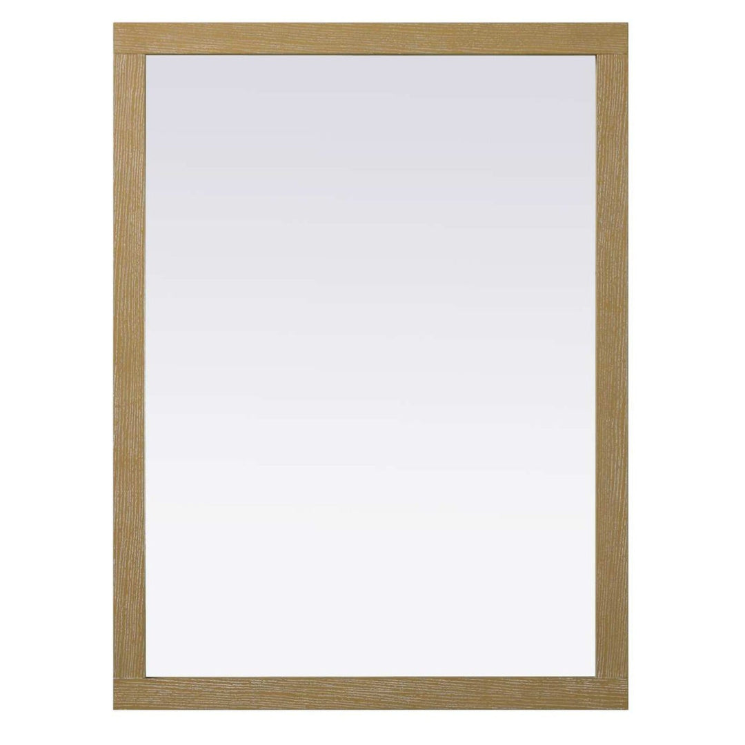Vanity Mirror II in Linen Oak by Elegant