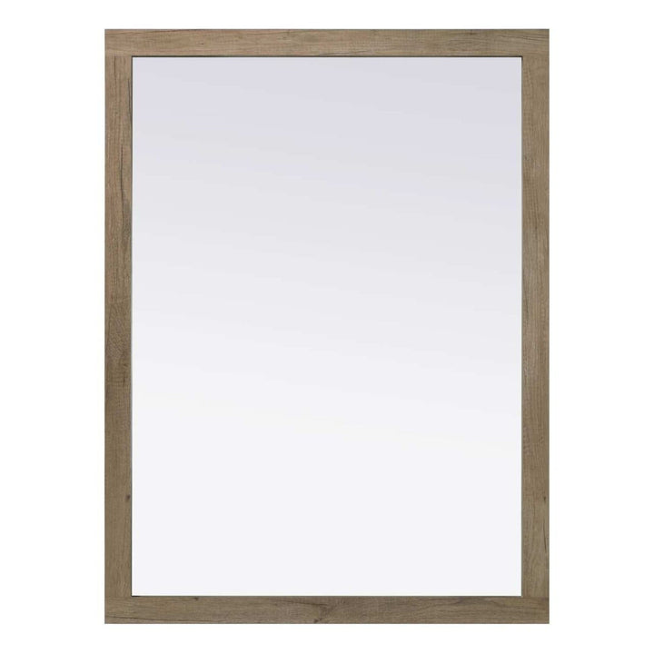 Vanity Mirror II in Natural Oak by Elegant