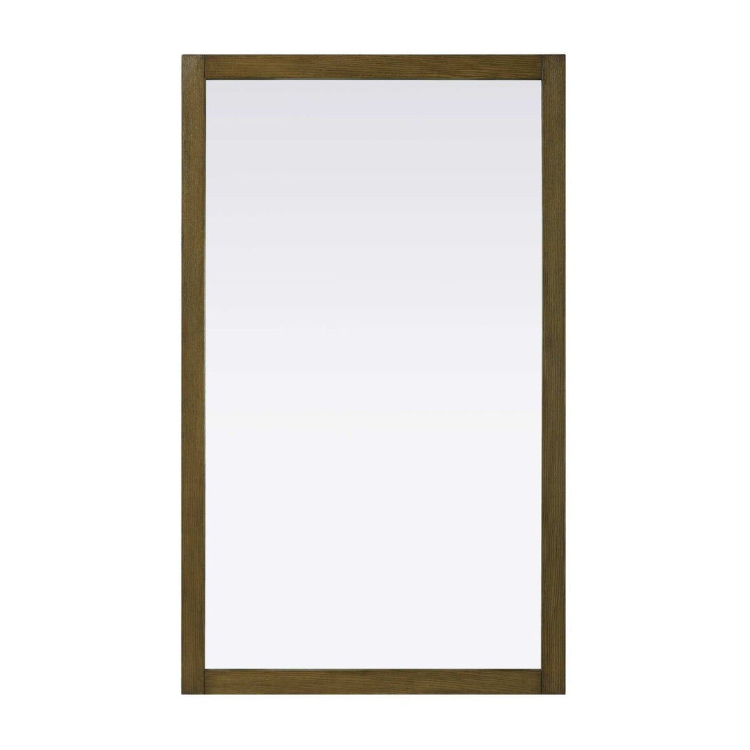 Vanity Mirror II in Hazel Oak by Elegant