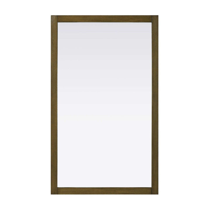 Vanity Mirror II in Hazel Oak by Elegant