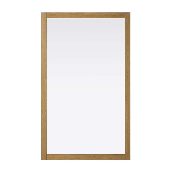 Vanity Mirror II in Honey Teak by Elegant