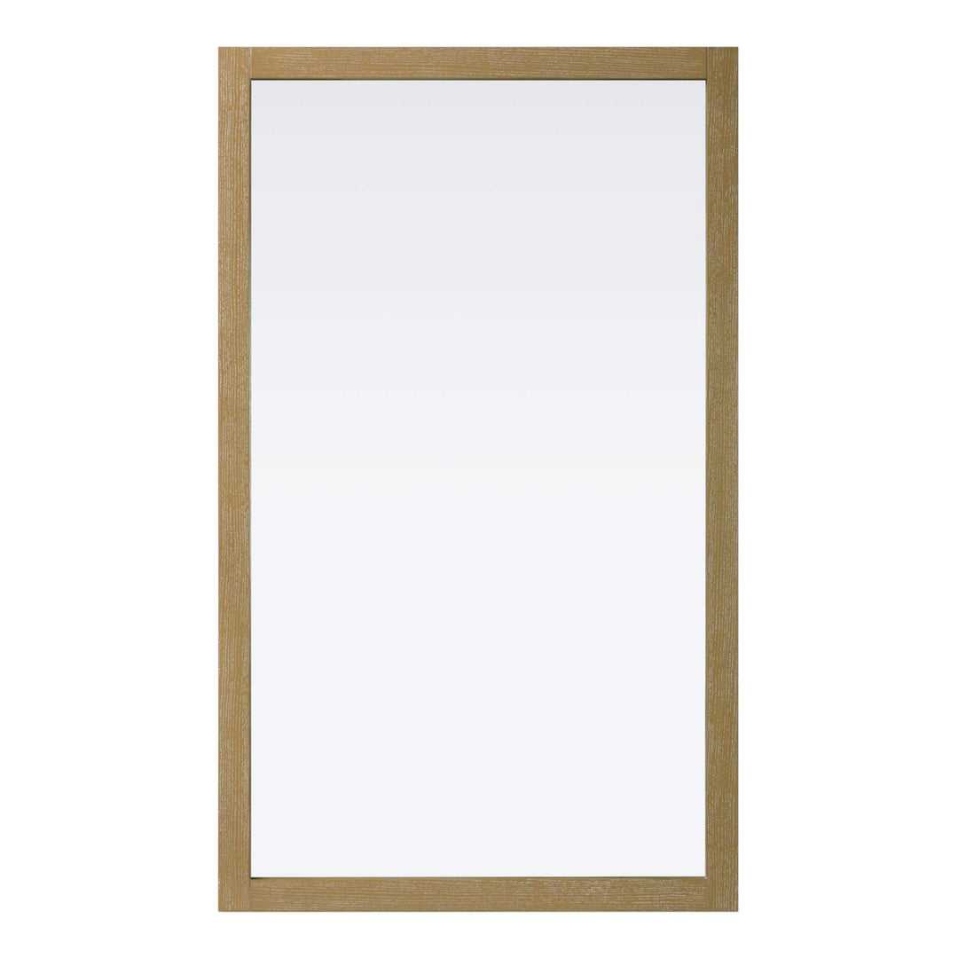 Vanity Mirror II in Linen Oak by Elegant