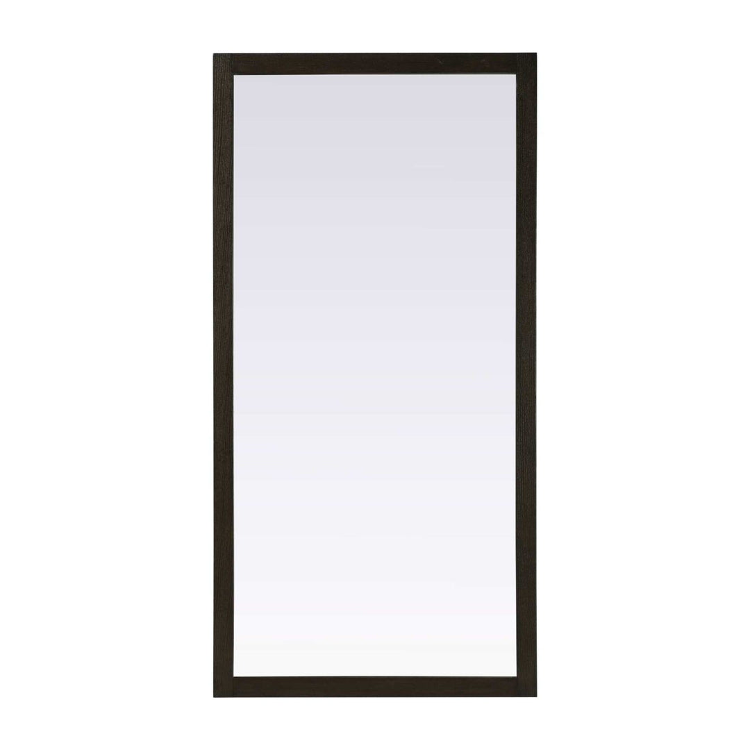 Vanity Mirror II in Chocolate Oak by Elegant