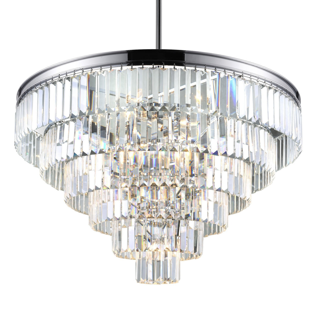 Weiss - Chandelier with Crystals by CWI Lighting - view 15