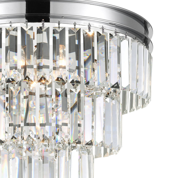 Weiss - Chandelier with Crystals by CWI Lighting - view 6