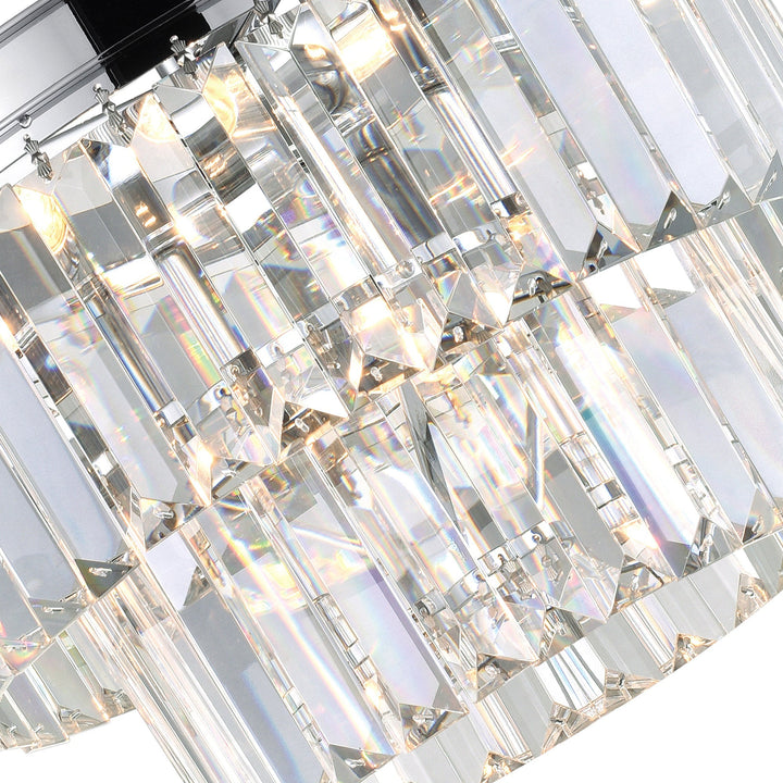 Weiss - 5 Light Pendant with Crystals