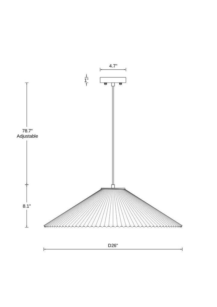 Amore Pendant by Beacon Lighting - view 3