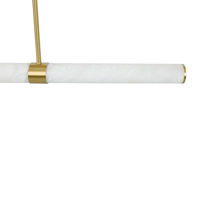 Luella Alabaster Linear Pendant with Colour-Adjustable LED by Beacon Lighting - view 12