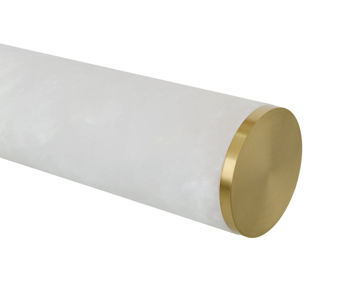 Luella Alabaster Linear Pendant with Colour-Adjustable LED by Beacon Lighting - view 13