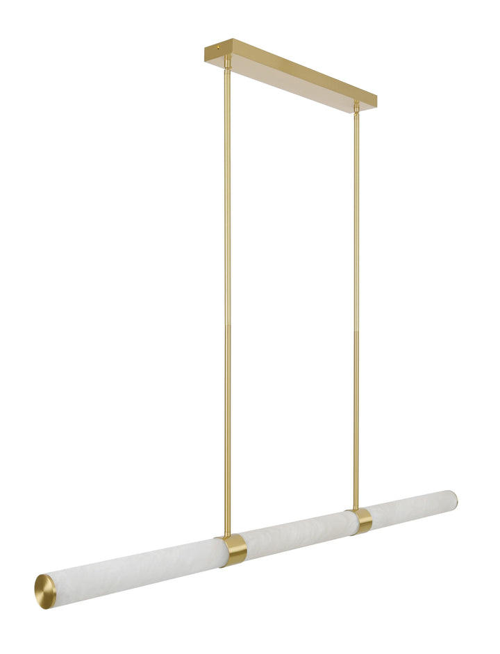 Luella Alabaster Linear Pendant with Colour-Adjustable LED by Beacon Lighting - view 10