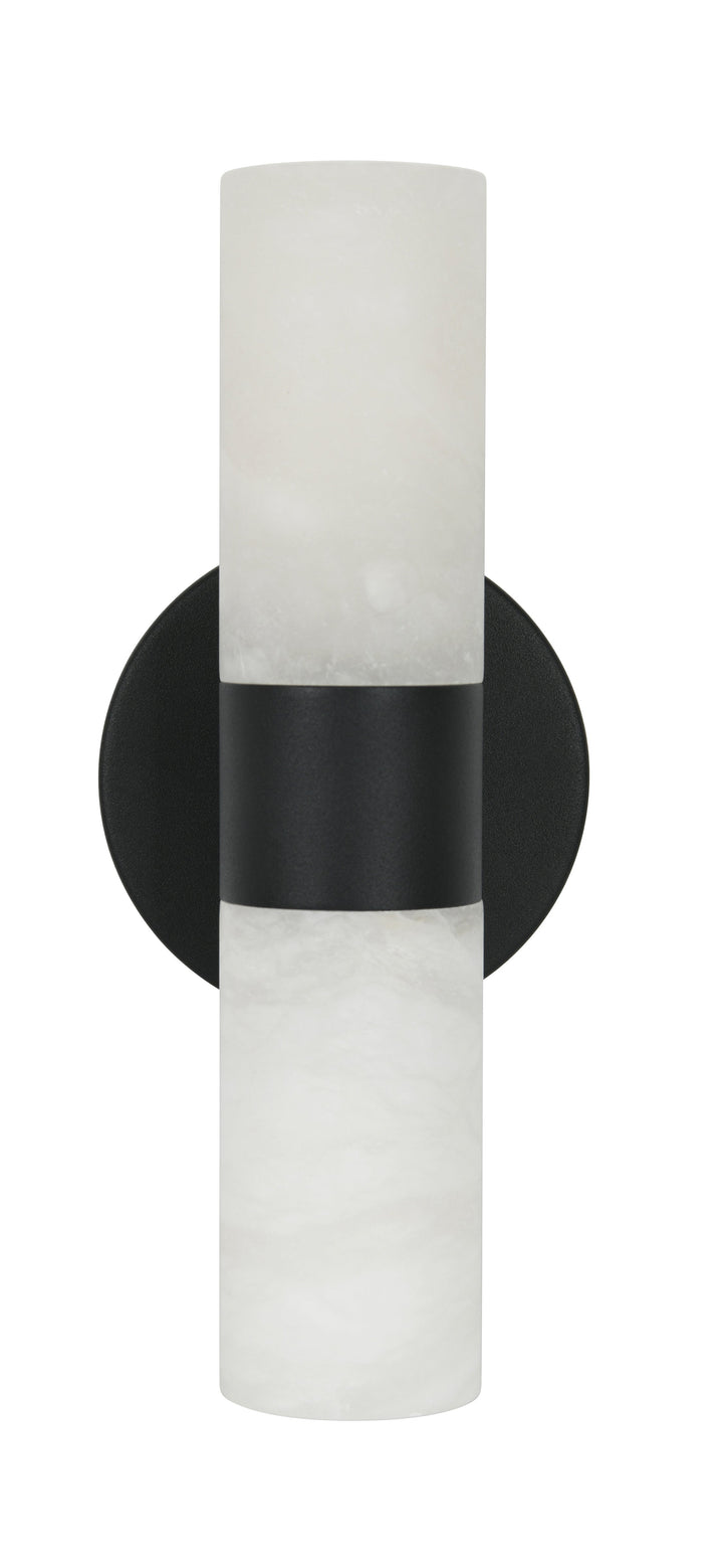 Luella 2-Light Alabaster Wall Sconce by Beacon Lighting - view 2