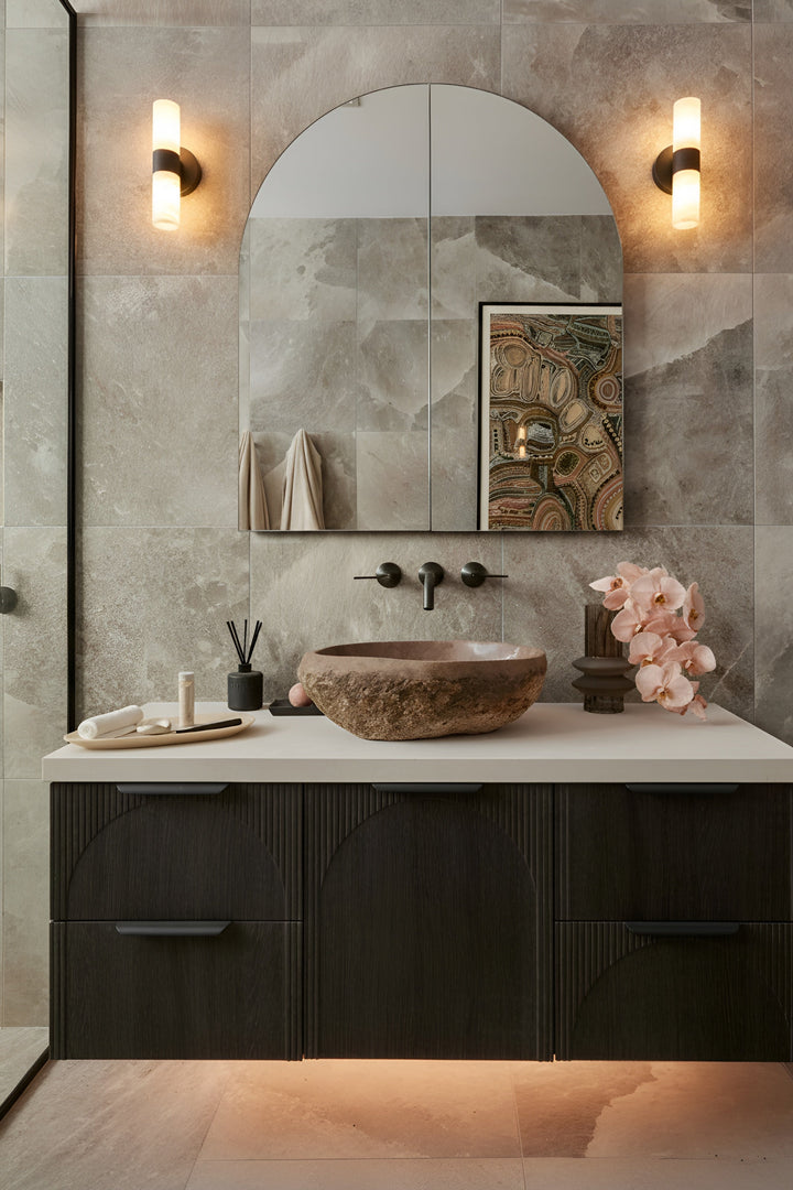Luella 2-Light Alabaster Wall Sconce by Beacon Lighting - view 3