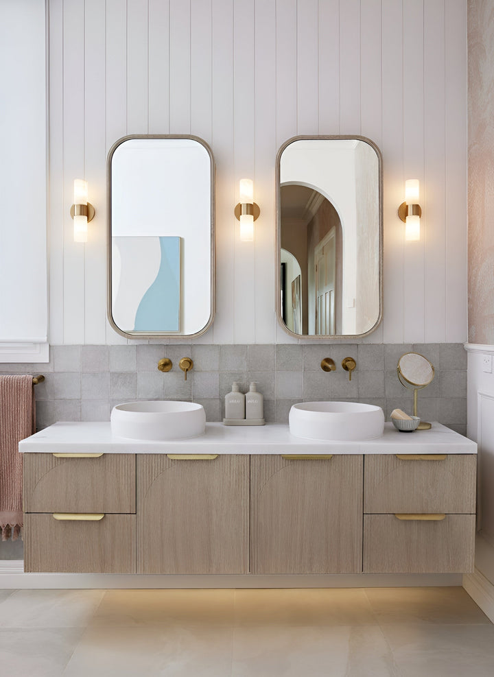Luella 2-Light Alabaster Wall Sconce by Beacon Lighting - view 13
