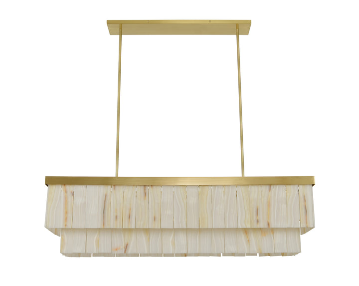 Elora 7-Light Linear Pendant by Beacon Lighting - view 4