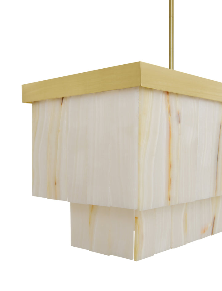 Elora 7-Light Linear Pendant by Beacon Lighting - view 5