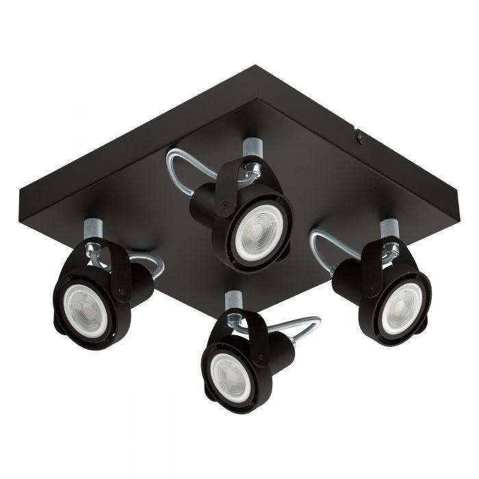 Steel Square Frame GU10 Base Spot Flush Mount - LV LIGHTING