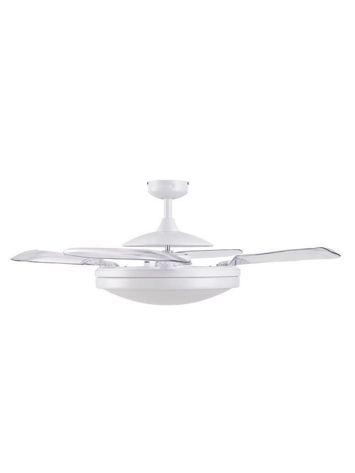 Steel with Retractable Blade Ceiling Fan - LV LIGHTING
