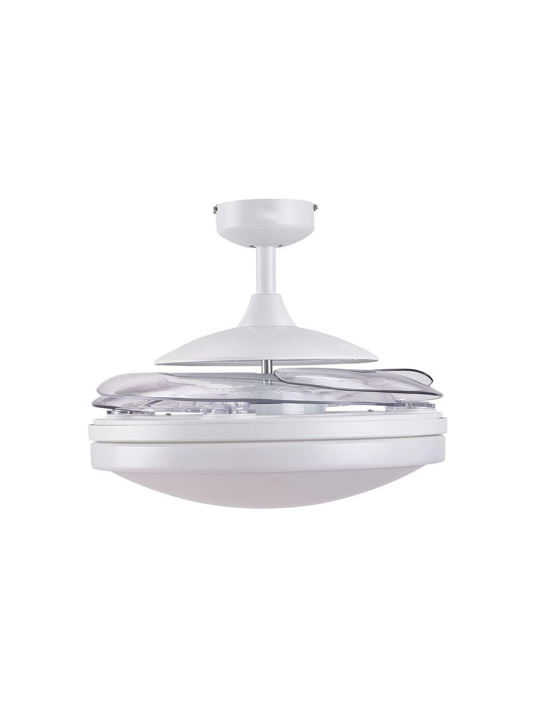 Steel with Retractable Blade Ceiling Fan - LV LIGHTING