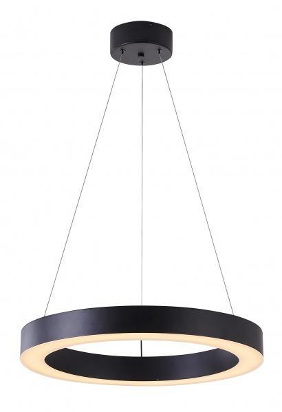 LED Single Ring with White Acrylic Diffuser Chandelier - LV LIGHTING