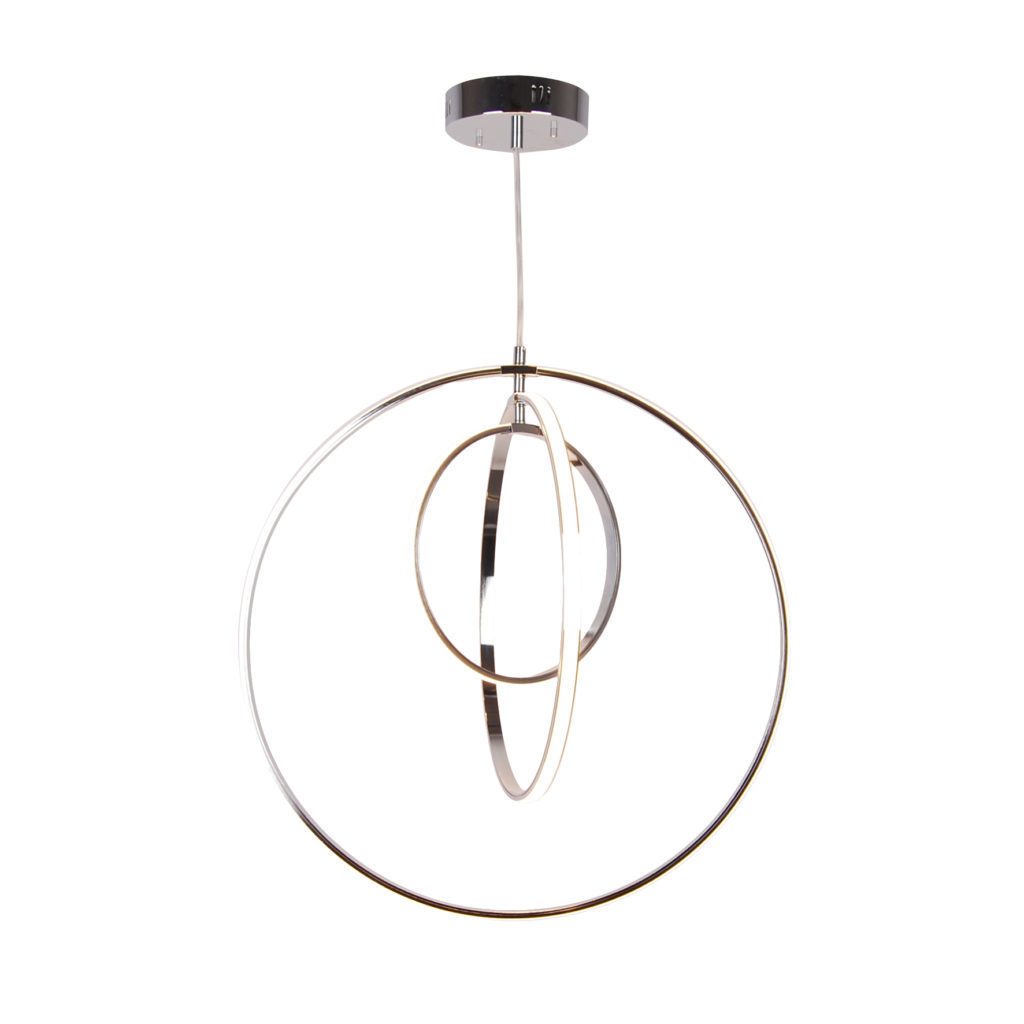 LED Chrome Pendant - LV LIGHTING