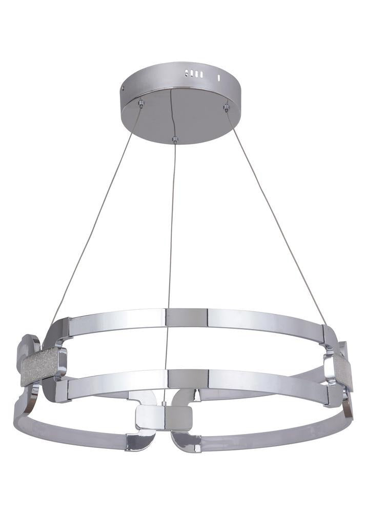LED Chrome Chandelier - LV LIGHTING