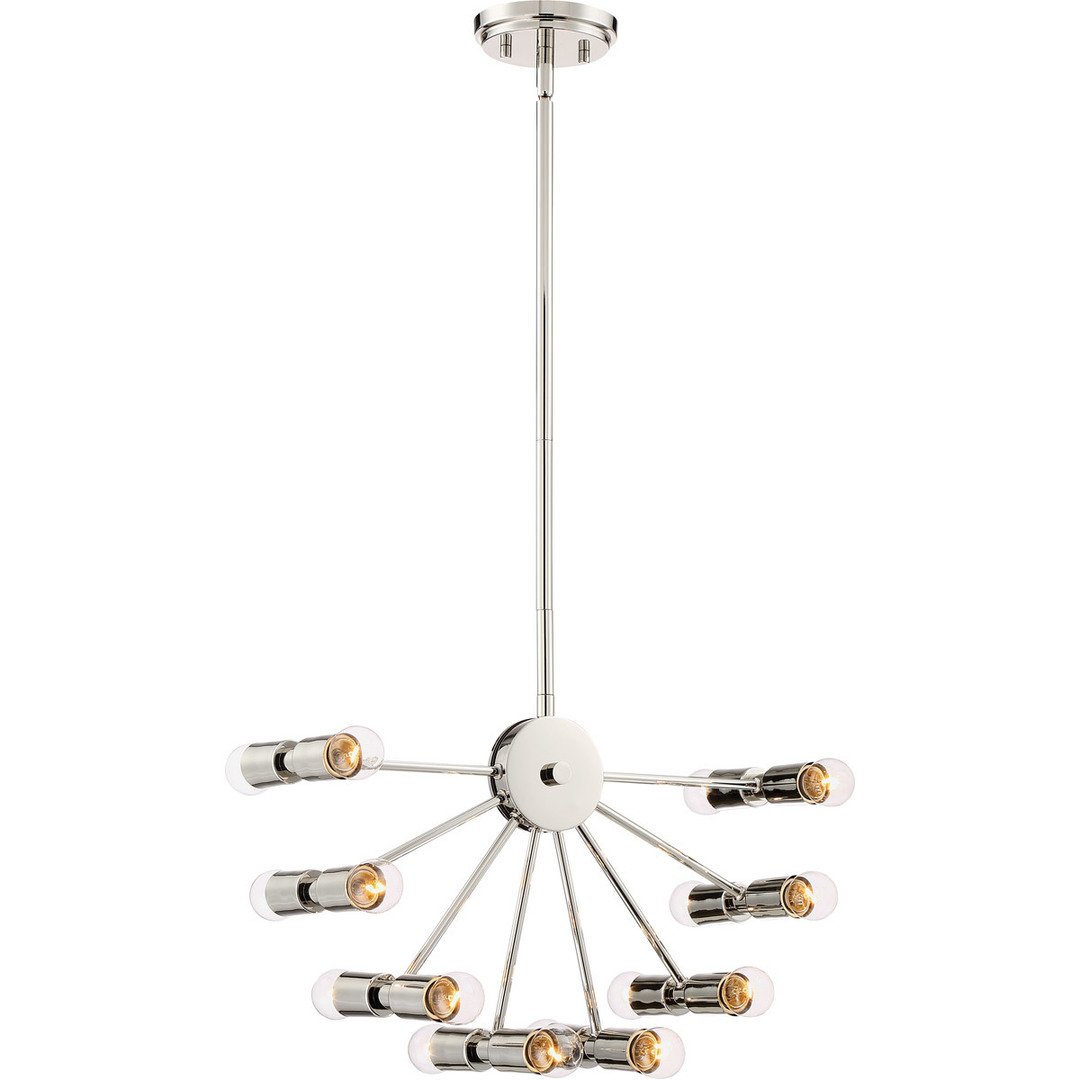 Chrome with Multiple Lights Pendant - LV LIGHTING