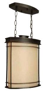 Vintage Bronze Outdoor Hanging Light - LV LIGHTING
