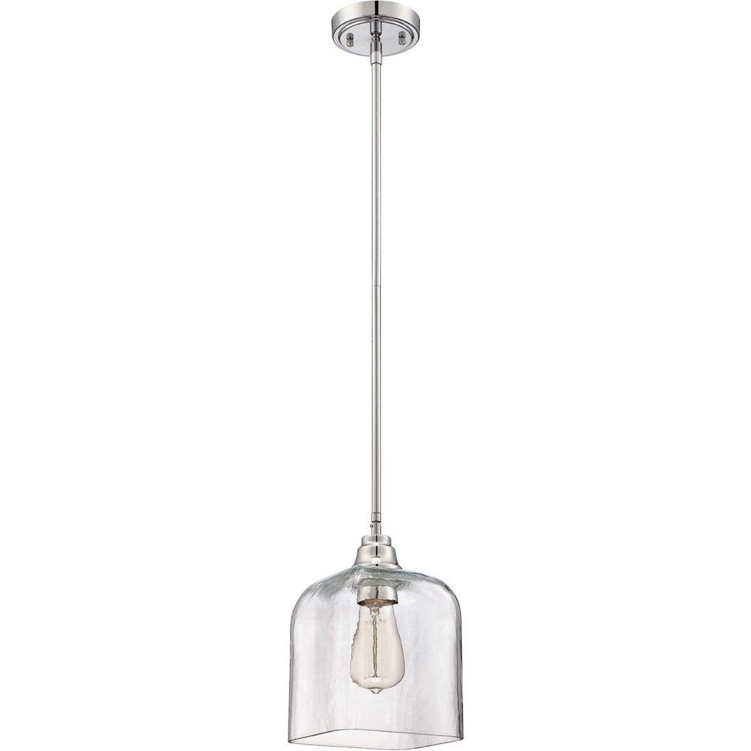 Chrome with Clear Glass Mini Pendant - LV LIGHTING