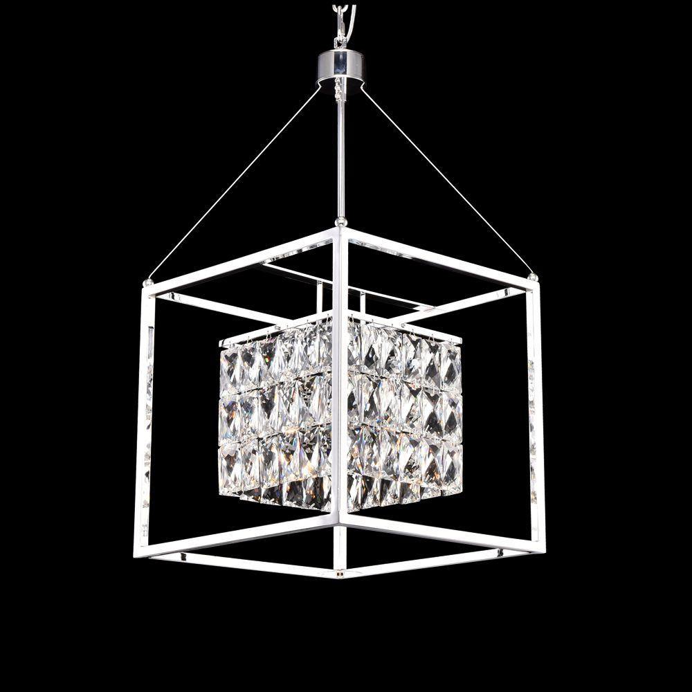 Cage Crystal Light Pendant - LV LIGHTING