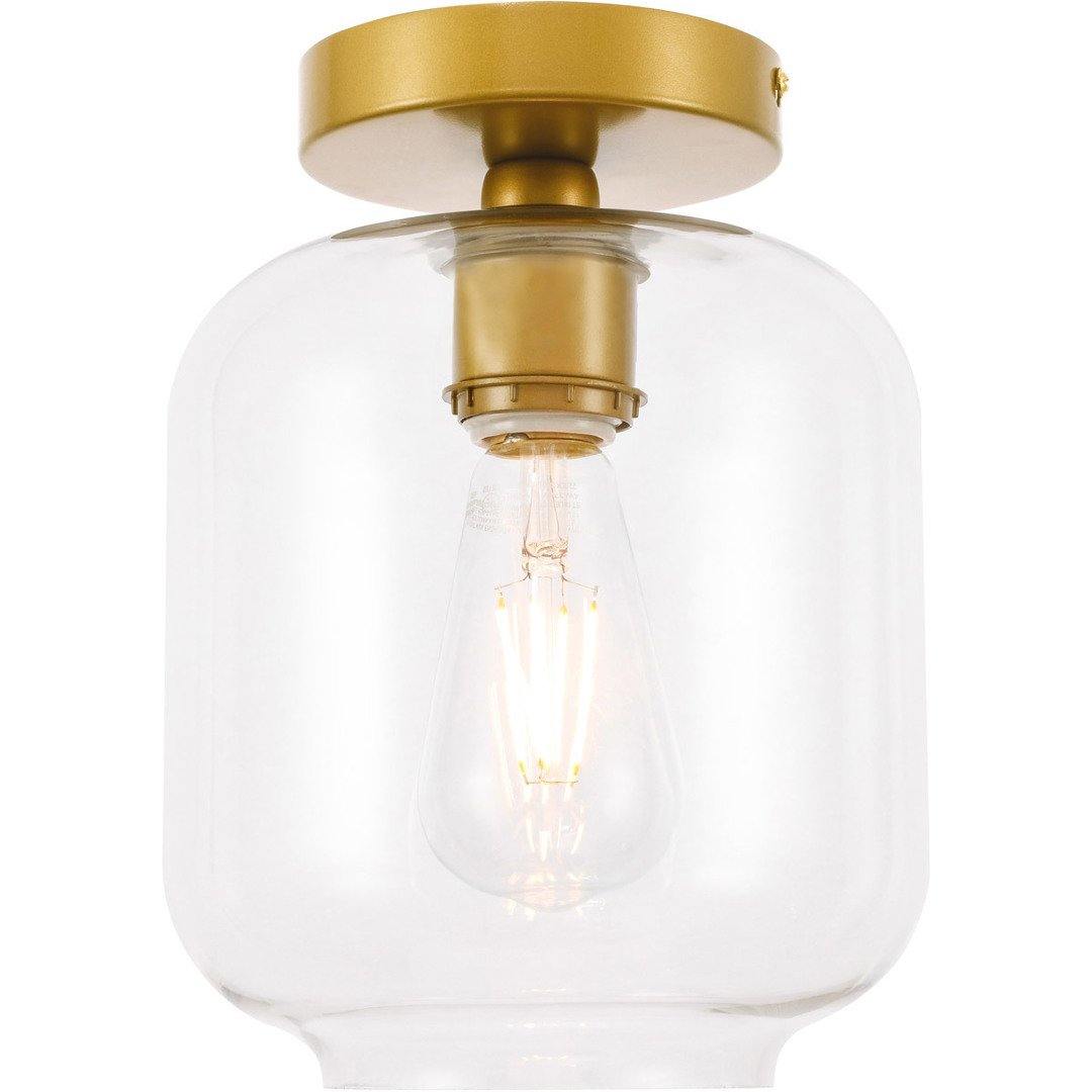 Brass Flush Mount (Clearance) - LV LIGHTING
