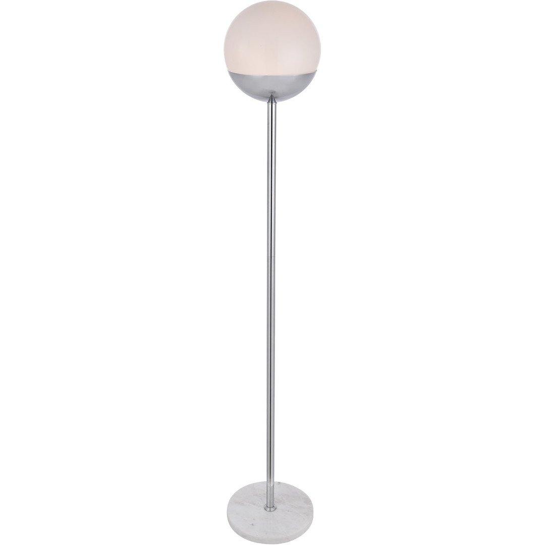 Chrome Frost Floor Lamp - LV LIGHTING