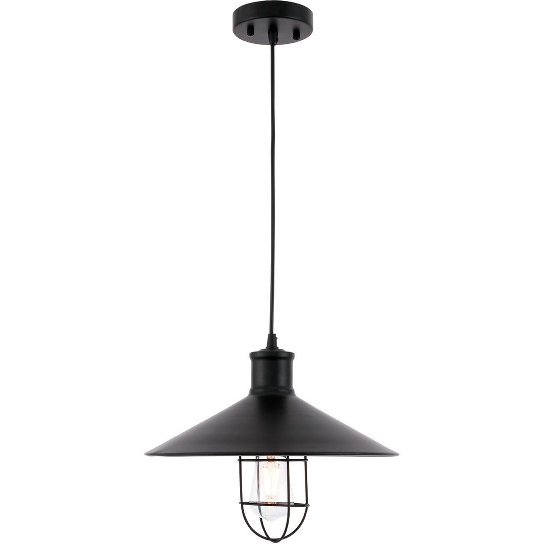 Matte Black Pendant - LV LIGHTING