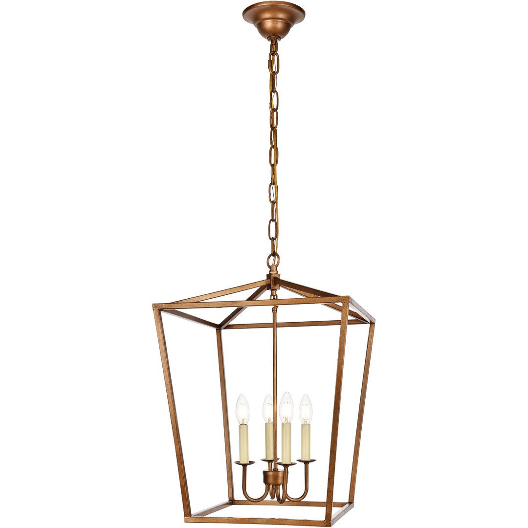 Vintage Gold Pendant - LV LIGHTING