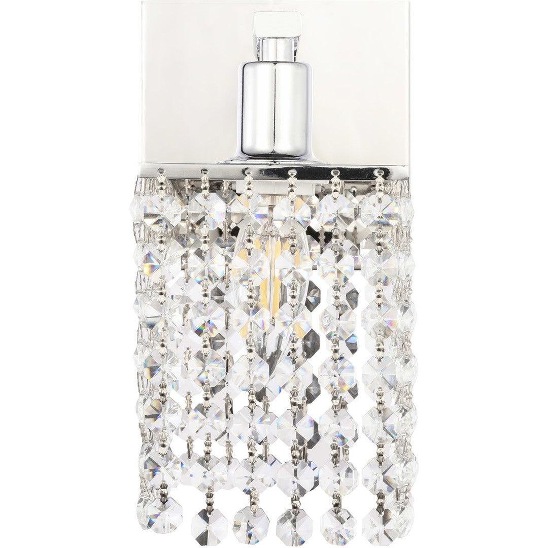 Chrome with Crystal Wall sconce - LV LIGHTING