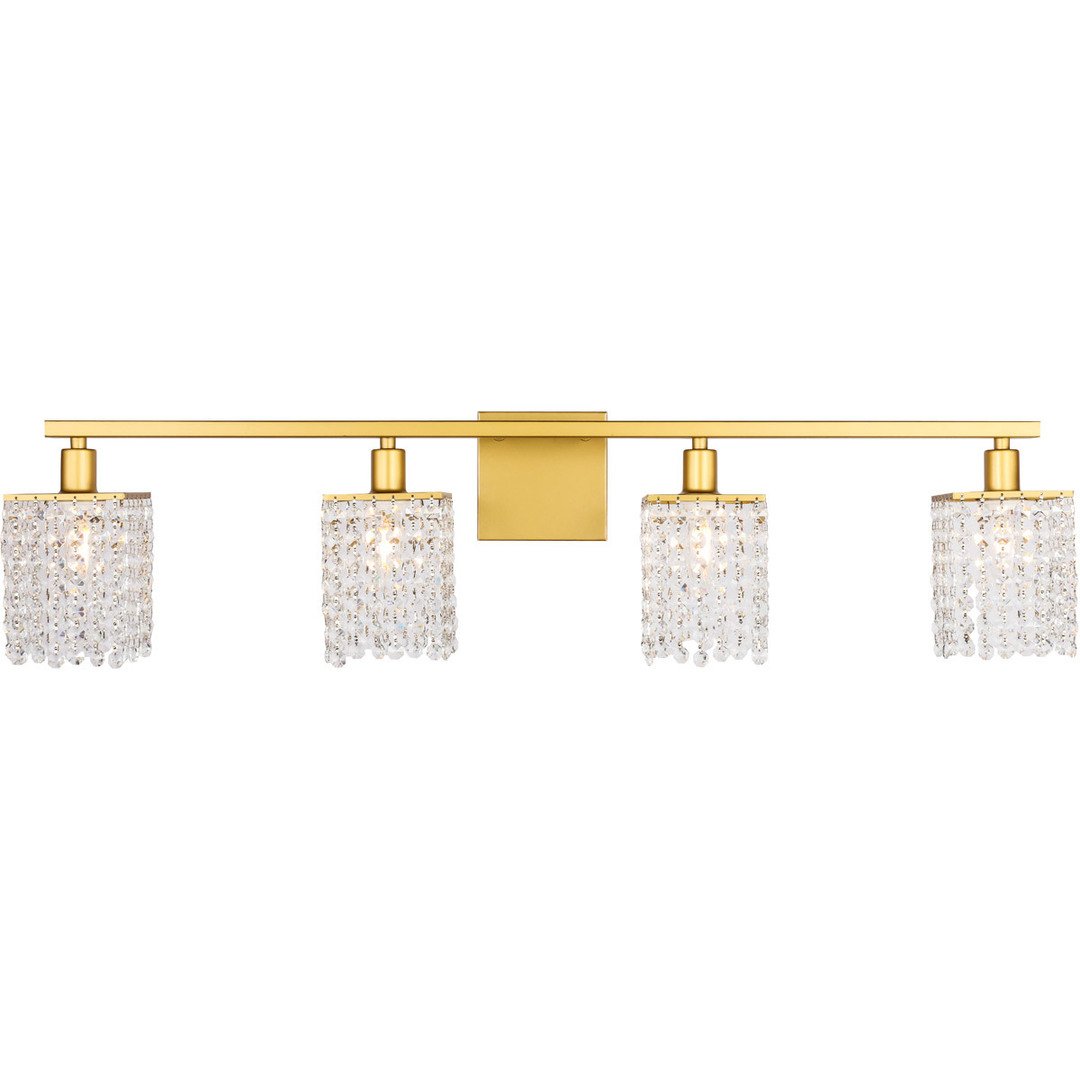 Brass with Crystal Wall sconce - LV LIGHTING