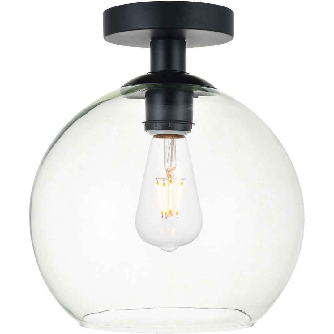 Black Flush Mount - LV LIGHTING