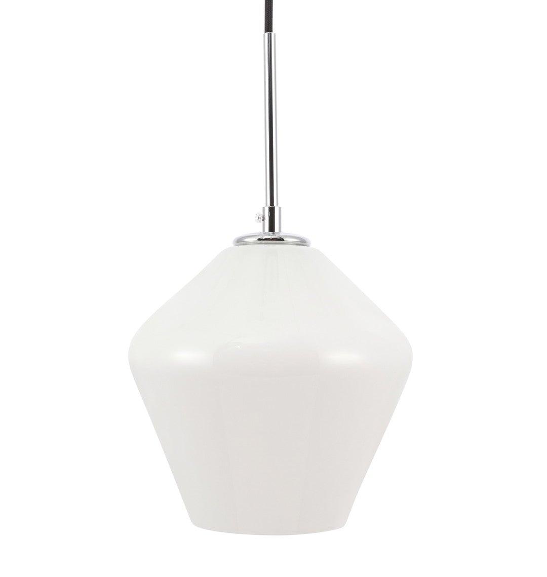 Wide Pendant with Frosted Glass - LV LIGHTING