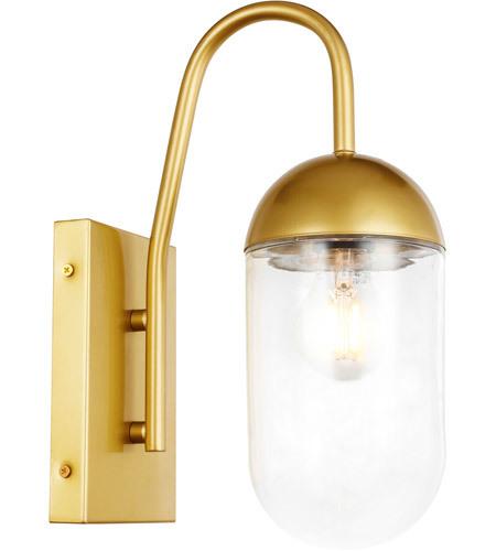 Brass with Clear Shade Wall sconce - LV LIGHTING