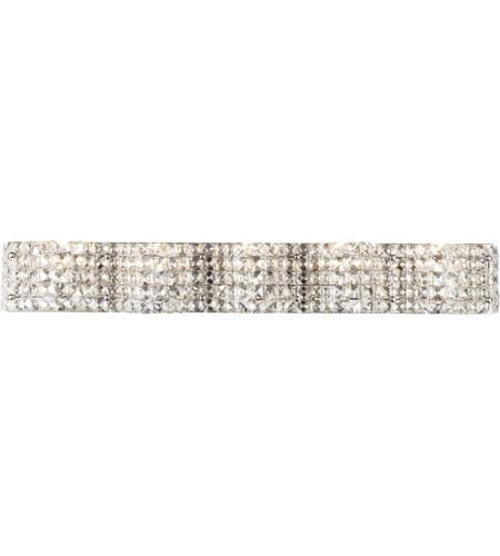 Crystal with Chrome Vanity Light - LV LIGHTING