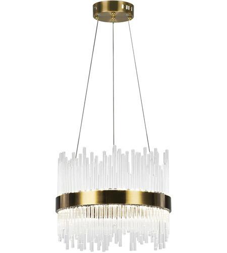 Brass with Crystal Chandelier - LV LIGHTING